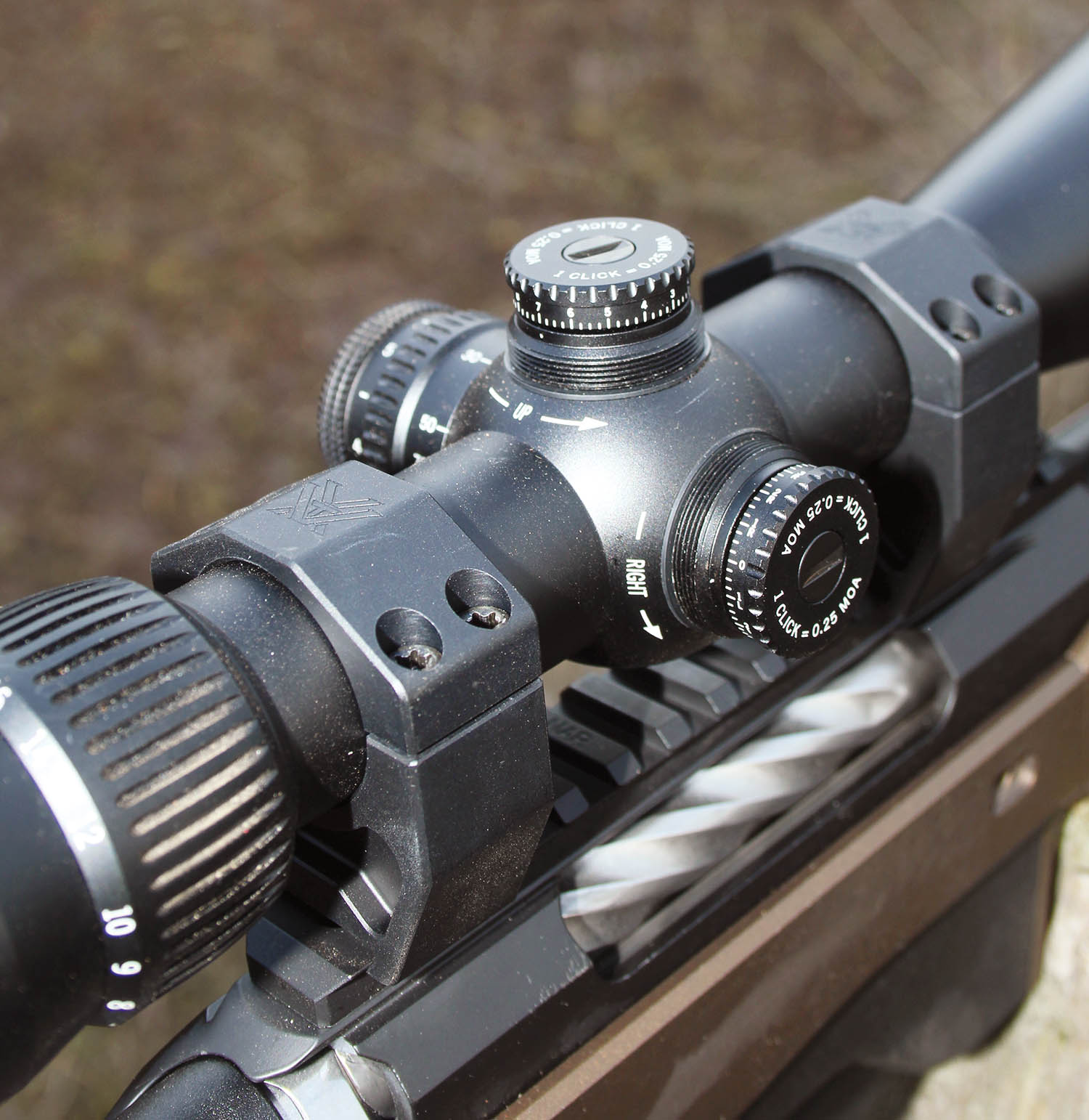 Turrets are easily returned to zero, meaning it would be easy enough to utilize those turrets in the same manner as an exposed system.